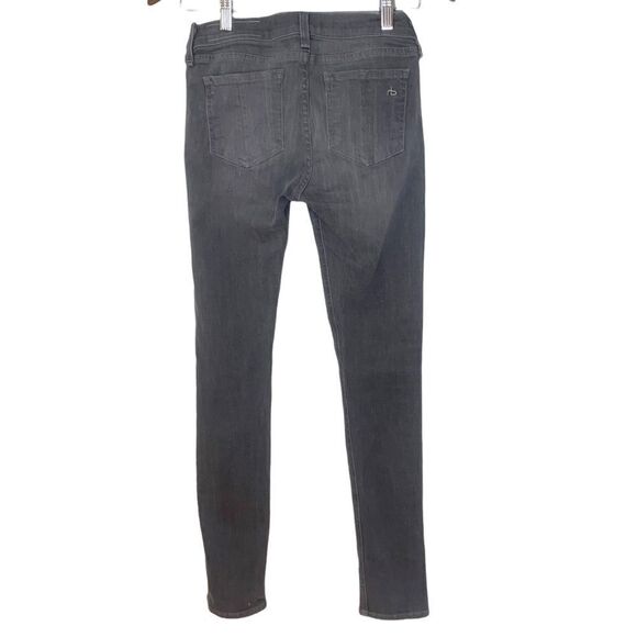RAG & Bone Skinny Jeans In Grey Wash - Picture 5 of 12